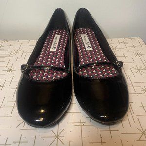 🔥3 FOR 25 🔥Black Patent American Eagle Flats